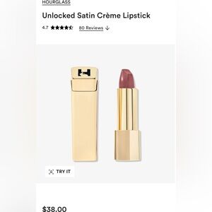 Hourglass Unlocked Satin Creme Lipstick - Dhalia